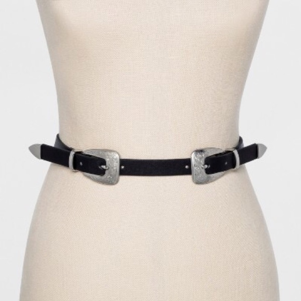NWT Double Buckle Belt